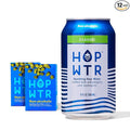 HOP WTR Sparkling Hop Water Classic 12 Pack Sugar Free Low Carb Non Alcoholic Drinks NA Beer Adaptogen Drink No Calories Adaptogens &amp Nootropics for Added Benefits 12 oz Cans