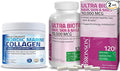 Bronson Marine Collagen Peptides Hydrolyzed Protein Powder + Ultra Biotin 10000 Mcg Hair Skin and Nails Supplement