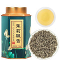 XIXICHA Jasmine Tea Loose Leaf Grade AAA Chinese Jasmine Green Tea Loose Leaf Natural Aroma and Sweet Taste （96 cups）茉莉花茶 茶叶 茉莉飘雪 绿茶 4.23oz/120g