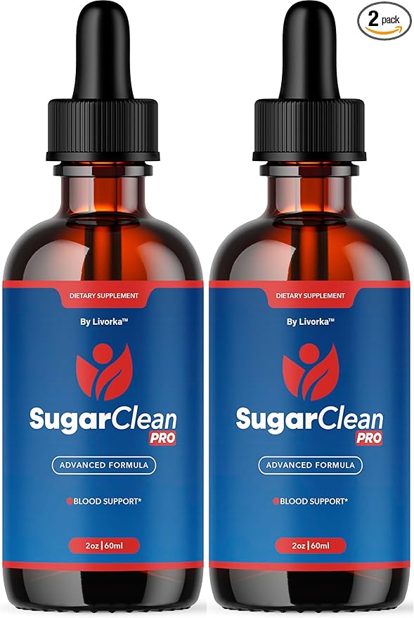 (2 Pack) Sugar Clean Pro Drops - Official SugarClean Pro Advanced Premium Liquid Formula Support - Maximum Strength Natural Supplement for Overall Health &amp Wellness Reviews 2 Bottles for 2 Month