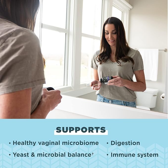 Ancient Nutrition Probiotic for Women Once Daily Women's Probiotics for Vaginal Health 30ct Healthy Yeast Balance for Feminine Care Made with Cranberry and Apple Cider Vinegar 25 Billion CFUs*