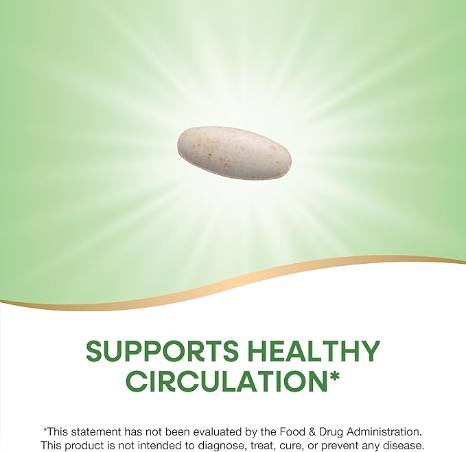 Nature's Way Garlicin Cardio Premium Herbal Supports Healthy Circulation* No Garlic Taste Vegan Garlic Supplements 180 Tablets (Packaging May Vary)