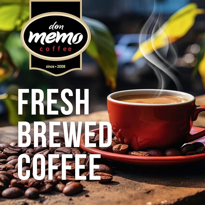 Don Memo Premium Ground Coffee – Single Pack – 2 lb Bag – Medium Roast – 100% Arabica from Honduras – Single Origin – Fresh Roasted &amp Ready to Brew – Family-Owned &amp Ethical