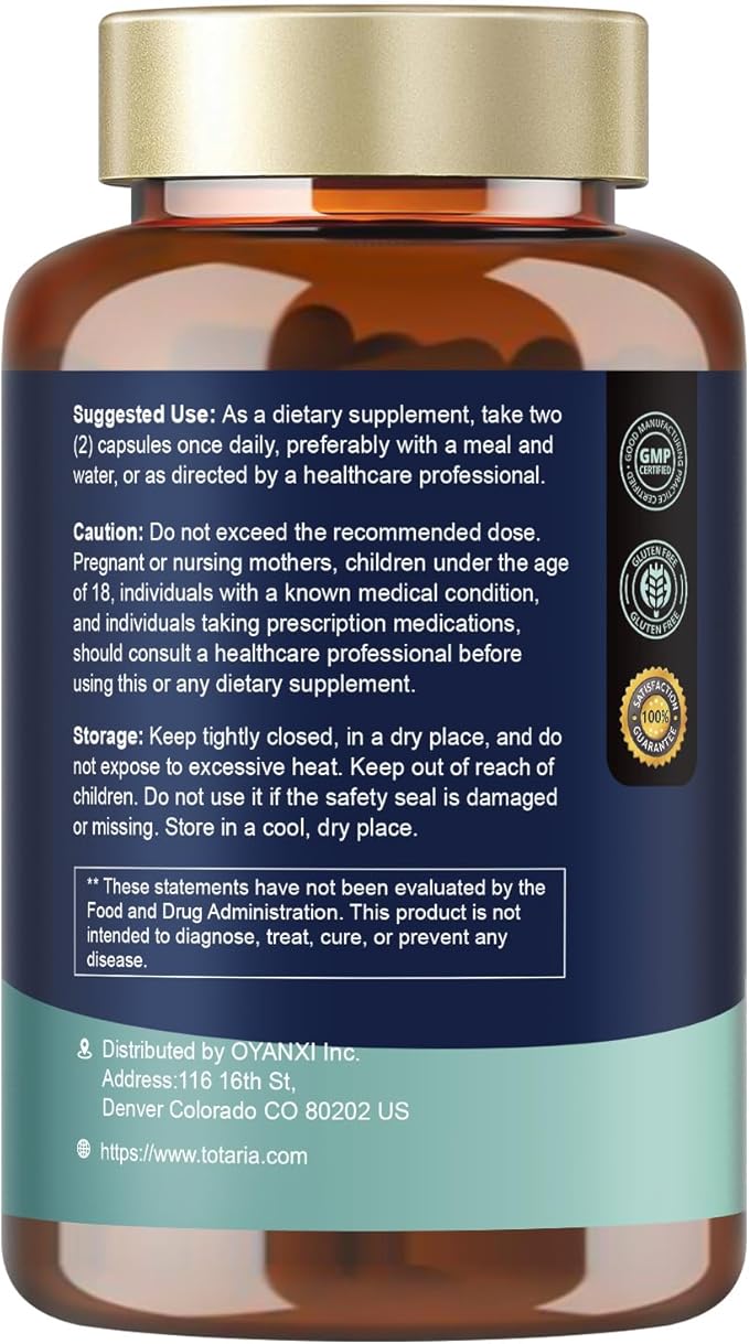 Totaria 2 Packs TUDCA 1000mg Liver Support Supplement with Milk Thistle NAC ALA 80% Silymarin 15-in-1 Extra Strength Bile Salts