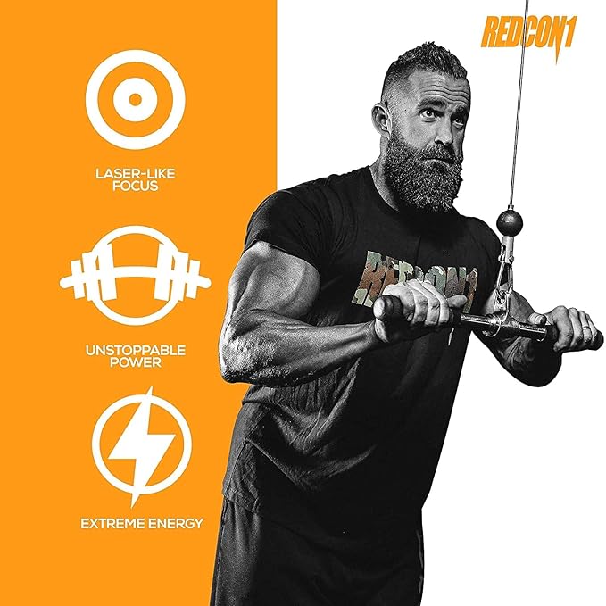 REDCON1 Total War Ready to Drink Pre Workout - Endurance Boosting Keto Friendly RTD Formula - Amino Acid + Citrulline Malate Pre Workout Drink for Men &amp Women (Orange Crush 12 Servings)