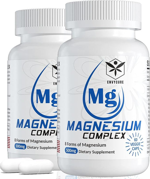 2 Pack Creatine Monohydrate Gummies with Magnesium Complex Capsules