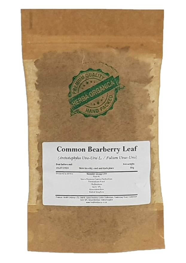 Herba Organica Common Bearberry Leaf - Arctostaphylos Uva-Ursi L - Herbal Tea (50g)