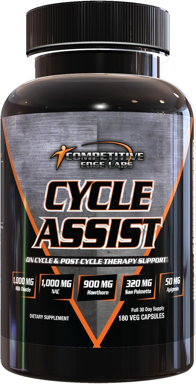 Cycle Assist by CEL: All-in-One On Cycle Support with Advanced Liver Assist and Organ Protection. 60 servings. Includes Milk Thistle Saw Palmetto and Hawthorne.