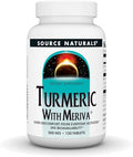 Source Naturals Turmeric with Meriva Eases Discomfort from Everyday Activities* - 500mg - 120 Tablets