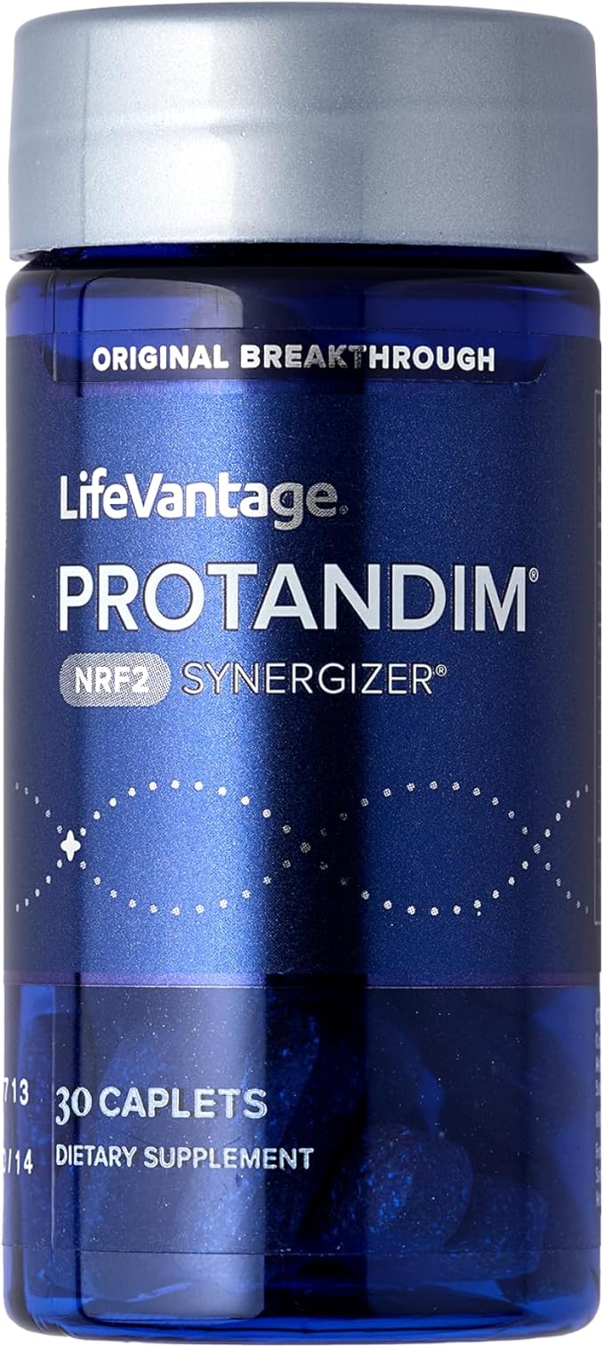 Protandim Nrf2 Synergizer (30 Caps) Nrf2 Activator Healthy Aging Supplement Antioxidants Fight Oxidative Stress 5 Herb Blend Supports Cellular Health Ashwagandha Turmeric Milk Thistle