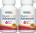 DOCTORS' PREFERRED Berberine with Cinnamon and Chromium GlucoGold Advanced 1000mg 90 Tablets (Pack of 2)
