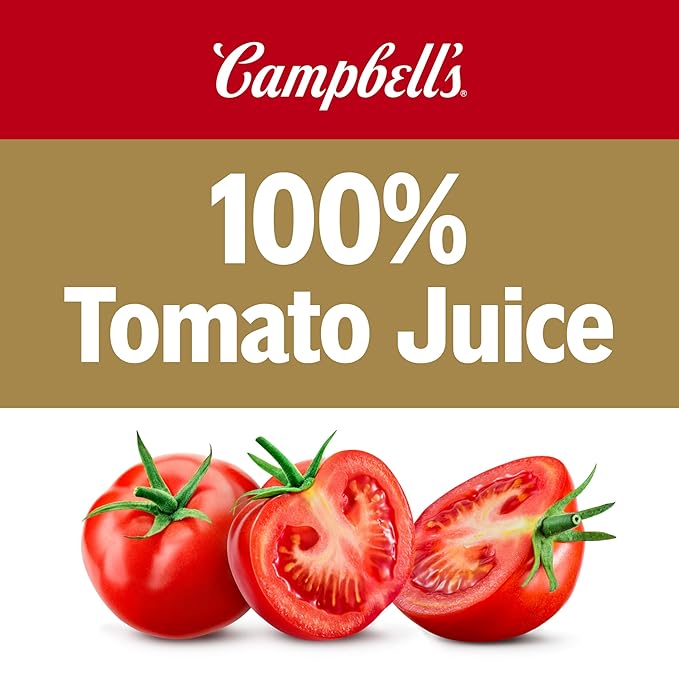 Campbell's 100% Tomato Juice 11.5 fl oz Can (24 Pack)