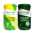 Prof Saracoglu Broccoli Shot + Parsley Lemon Shot | Plant-Based Wellness Bundle with Botanical Sprout &amp Herbal Juice Blend | Ready-to-Drink Daily Total 10 Herbal Shots