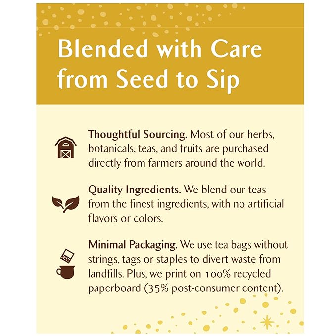 Celestial Seasonings Sleepytime Herbal Tea Honey Caffeine Free Sleep Tea 20 Tea Bags Per Box (Pack of 6)