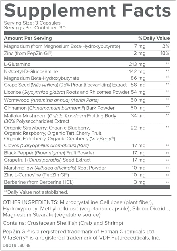 Gundry MD Total Restore Gut Lining Support Digestive Supplement for Gastrointestinal Wellness Gut Health Supplement Gut Health for Women and Men 90 Capsules (3)