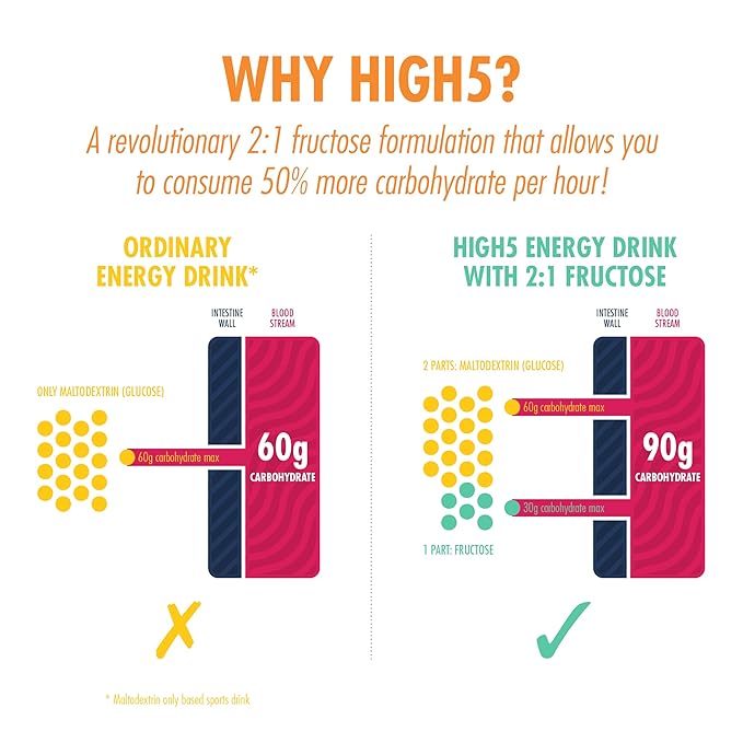 High 5 Energy Source Tropical Jar 2200g