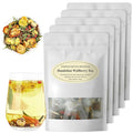 KWOLYKIM 5 Bags Dandelion Wolfberry Tea Bags Dandelion Tea Chrysanthemum Tea Chinese Wolfberry Tea Bags (60pcs/5 boxes)
