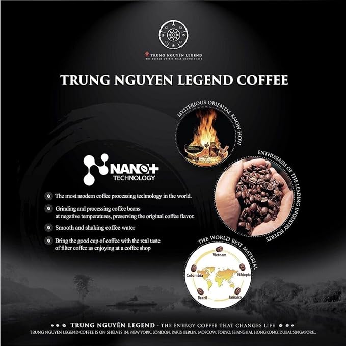 G7 Instant Coffee 3-In-1 Trung Nguyen - 120 packs - .56oz/pack