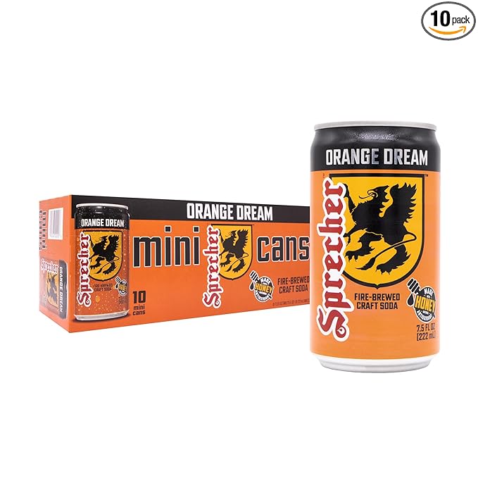 Sprecher Orange Dream 7.5 fl oz Mini Cans (10 Pack)