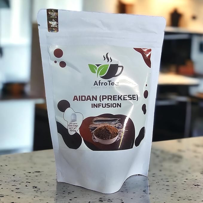 Afro Tea Prekese Tea Aidan Fruit Herbal Tea Oshosho Uhio Tetrapleura Originally From Ghana 20 Corn Fiber bags