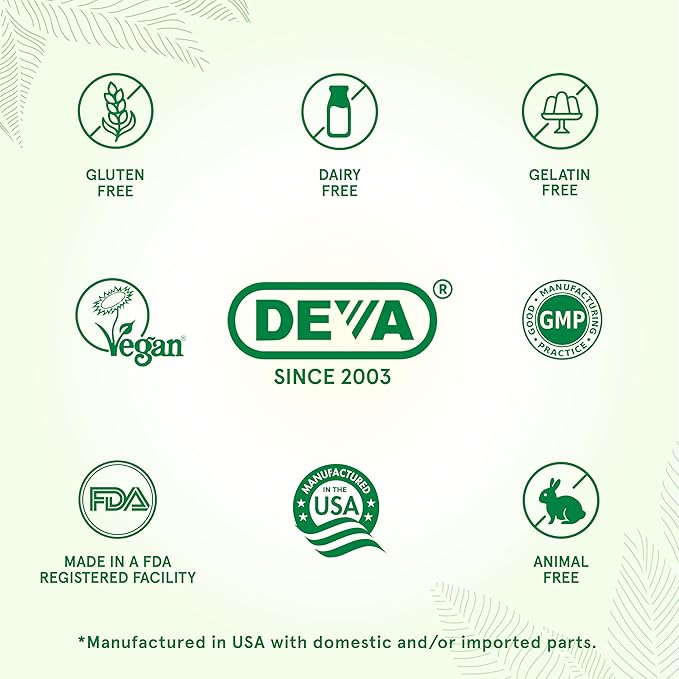 DEVA Vegan Tributyrin Supplement - Butyrate Precursor Gut Barrier Support Butyric Acid 500 MG Vegan Capsules Leaky Gut Support Digestion 90 Count (Pack of 2)