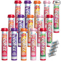 Zipp Hydration Variety Pack - 5 Top Flavors 15 Tubes - Sugar Free Electrolytes Powder Packets for Instant Hydration Travel Essentials + 4 MIMM MInts | Bundled by Mix It Up Munchies | Healthy Gift Box