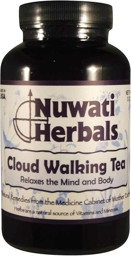 Nuwati Herbals Cloud Walking Herbal Tea Blend – Promotes Rest and Relaxation – Loose Leaf Tea 3 Ounces