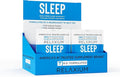 Relaxium Sleep Aid 24 Travel Pouches (6 Capsules Each) 5mg Melatonin Magnesium Valerest Ashwagandha Non-Habit Forming