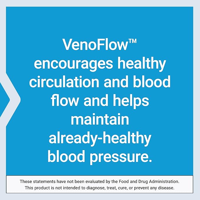 Life Extension VenoFlow™ nattokinase Enzyme French Maritime Pine bark Extract Supports Healthy Vascular Function arm and Leg Circulation Gluten Free Non-GMO Vegetarian 1-Daily 30 Capsules