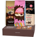 Perfect Samplers Flavored Ground Coffee Gift Box Variety Pack Twix Baileys Original Chocolate Raspberry Coffee Medium Roast Ground Coffee Sampler 3 Pack