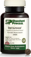 Standard Process Betafood Digestive &amp Intestinal Health Dietary Supplement - Vegan Gluten-Free Non-Dairy &amp Non-Soy - Dietary &amp Liver Care - 180 Tablets