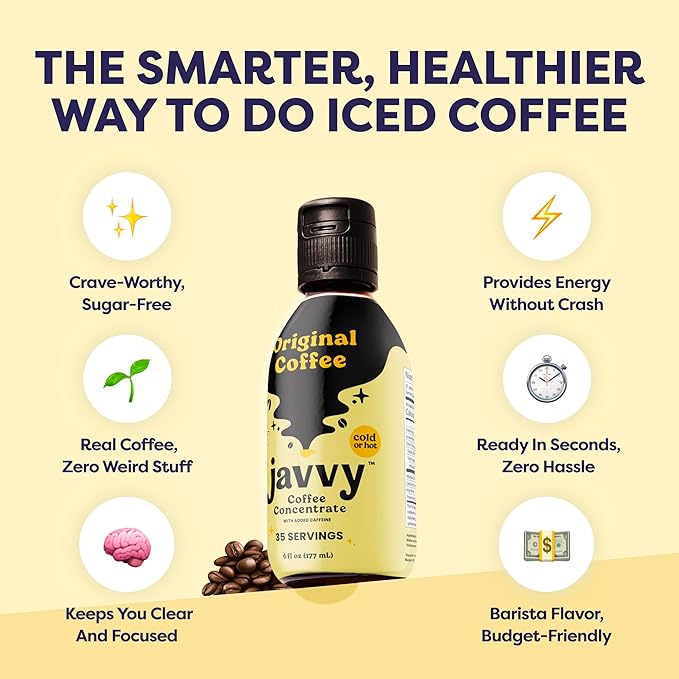 Coffee Concentrate Bundles - Cold Brew Coffee Perfect for Hot or Iced Instant Coffees Hot Drinks Cold Brew Concentrate - Original &amp French Vanilla