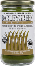 Dr. Hagiwara's Original Premium w/Kelp - Organic Barley Grass Juice Powder 8.5oz (240g) - 40 Servings