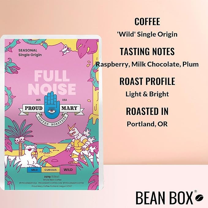 'Wild' Single Origin - Roasted by Proud Mary Coffee - Freshly Ground Coffee - 1 Kilogram Bag