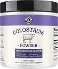 Colostrum Powder – USA Sourced Bovine Colostrum for Humans for Immune Support Gut Health Muscle Recovery - Single Ingredient No Additives Grass Fed Non-GMO Colostrum Supplement for Women and Men