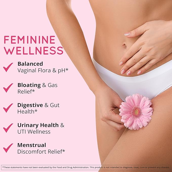 Happy Healthy Hippie Vaginal Probiotics for Women &amp Vegan Collagen Builder Collagen Pills