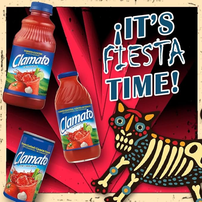 Clamato Original Tomato Cocktail 5.5 Fluid Ounce (Pack of 6)