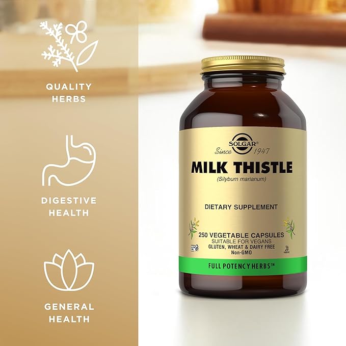 Solgar - Milk Thistle (Silybum Marianum 100 mg 250 veggie caps