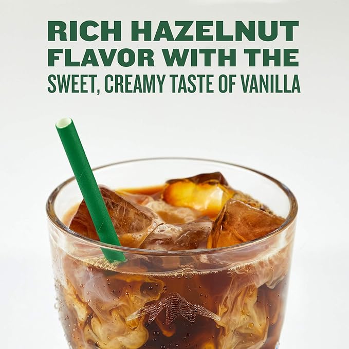 Green Mountain Coffee Roasters ICED Hazelnut Cream Single Serve Keurig K-Cup Pods Flavored Iced Coffee 60 Count (6 Packs of 10)