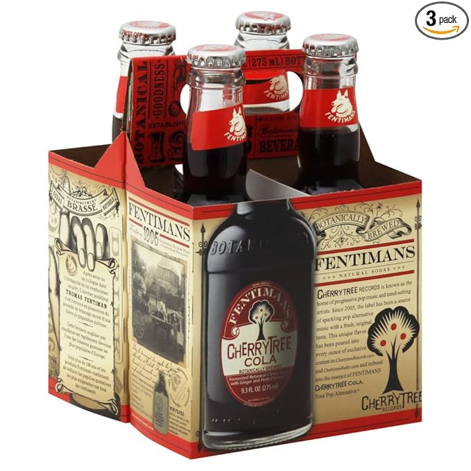 Fentimans Bev 4Pk Cola Chrytree 37.2 FL (Pack of 3)