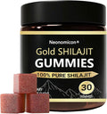 Shilajit Gummies for Men Pure Himalayan Shilajit 85+ Trace Minerals &amp Fulvic Acid No Added Sugar Non-GMO 30 Gummies