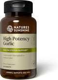 Nature's Sunshine High Potency Garlic 60 Tablets | Supports the Immune System and Contains a Unique Coating to Help Control the Odor