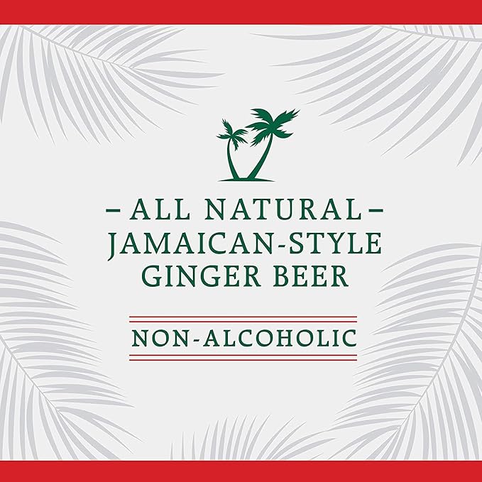 Reed's Zero Sugar Extra Ginger Beer - Crafted with Fresh Ginger Root - 12oz Cans 24 Pack