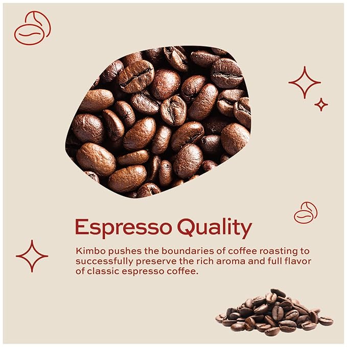 Kimbo Roasted Coffee Beans (Aroma Gold 2.2 Pounds)