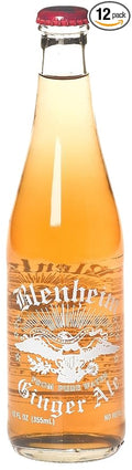 Blenheim Not As Hot Ginger Ale 12-Ounce Glass Bottle (Pack of 12)