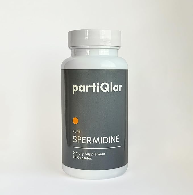 Spermidine Supplement 8mg - High Purity Wheat Germ Extract for Autophagy &amp Cellular Renewal - Advanced Anti-Aging &amp Longevity Support - 60 Veggie Capsules
