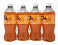 Fruit Flavored Sparkling Soda Pop Soft Drink 20oz Plastic Bottles (4pack Orange)