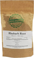 Herba Organica Rhubarb Root - Rheum L - Dried Cut Root Loose Herbal Tea (50g)