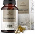 HERBAMAMA Bladderwrack Capsules - 1200mg Bladderwrack Herb Powder for Energy &amp Overall Support - Vegan Non-GMO Sea Iodine Source Supplement 100 Caps