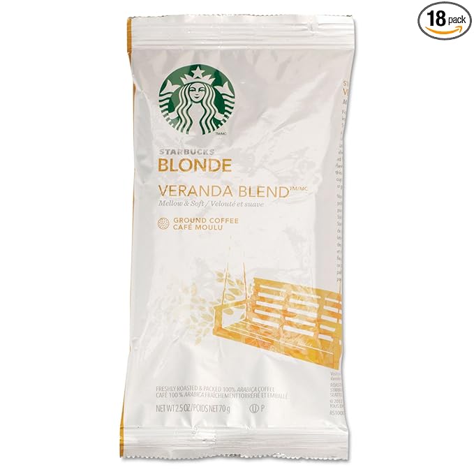 Starbucks Coffee Vernanda Blend 2.5oz 18/Box